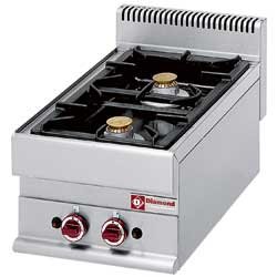 Cuisinière gaz 2 feux vifs G65/2F4T Top